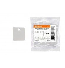 Бирка кабельная У-153 (квадрат 28х28 мм) (250 шт)  SQ0555-0004  TDM