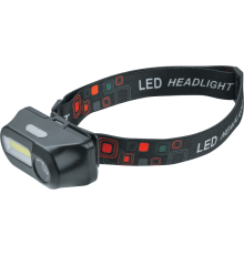 Фонарь налобный NPT-H32-ACCU, Li-Ion 18650 3,7 В 1200 мА·ч,.1 COB LED, 5 Вт + 1 CREE LED, 3 Вт, 7 режимов работы  93890  Navigator