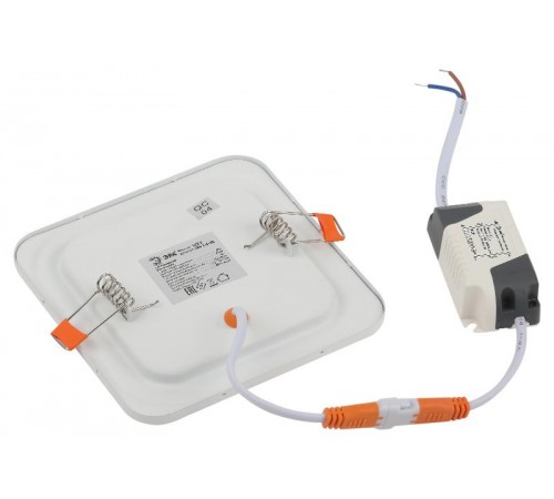 Светильник светодиодный встраиваемый светодиодный квадратный LED 2-6 6W 220V 6500K  Б0019836  ЭРА