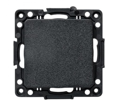 Механизм кнопки нажимной 10А черный Стокгольм  EZV10-221-10  EKF