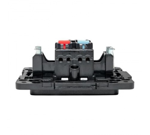 Механизм кнопки нажимной 10А черный Стокгольм  EZV10-221-10  EKF