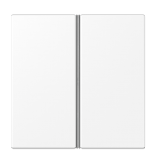 Набор накладок 2 группы для модулей F40; термопласт; белый матовый LS402TSAWWM Jung