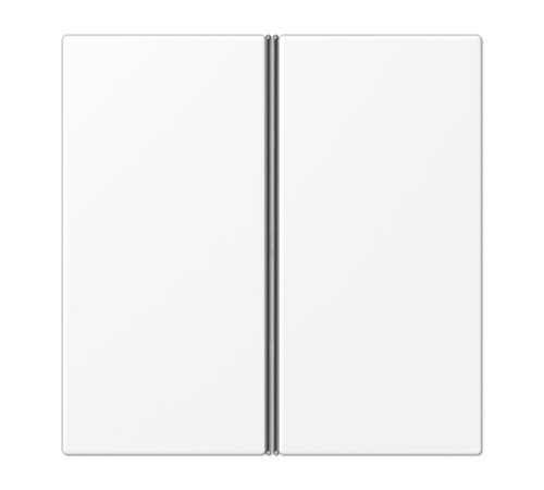 Набор накладок 2 группы для модулей F40; термопласт; белый матовый LS402TSAWWM Jung