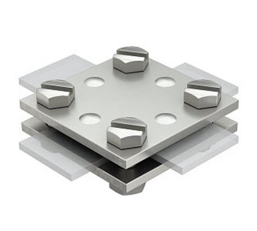 Соединитель полосы крестовой (256 A-DIN 30 V4A)  5314659  OBO Bettermann