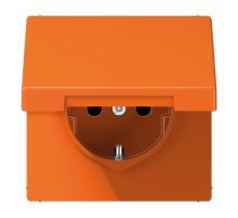 SCHUKO розетка с защитой от детей и крышкой LS1520BFKIKLO Jung