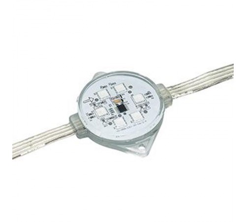 Флэш-модуль ARL-PRO-D50-6LED RGB 12V Прозрачный  023754  Arlight