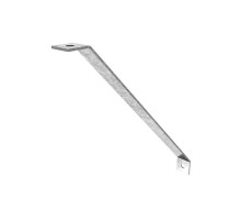 Укосина для консоли СТРАТ 200 мм, толщ. 4,0 мм, гальван. цинк, 876151  УКК-200-4,0-ЭЦ   Ostec