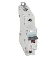 Выключатель автоматический  однополюсный DX3 10000 2А B 16кА  408866  Legrand