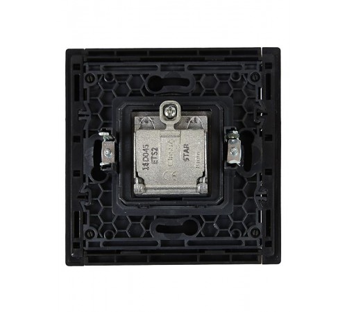 FORTE&PIANO Розетка двойная TV+SAT FP138 черный  FP-AF20-O-K02  IEK