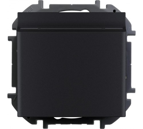 Inspiria Антрацит Выключатель карточный для гостиничных номеров С/У без рамки  673803  Legrand