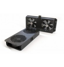 Модуль вентиляторный TFAB-T2FR-RAL9004 потолоч.с2 вент.д.уст.в шк.сер.TTC2,TTB и TWB,с подшип.и креп.эл.,без каб.пит.,черн.  396737  Hyperline