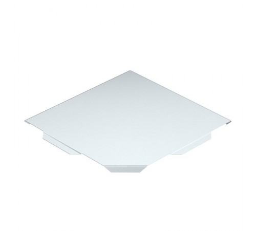 Крышка угловой секции 90° для лотка LKS 200мм (DFB 90 200 FS RU)  7129743  OBO Bettermann