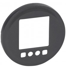 Celiane Графит Накладка таймера (мех.67053)  067928  Legrand