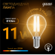 Лампа светодиодная Black LED Filament Шар E14 11W 720lm 2700K  105801111  Gauss
