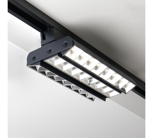Светильник светодиодный трековый PTR 2260R 3S 60w 3000K 60°BL (чёрный) 280mm IP40  .5039476  Jazzway
