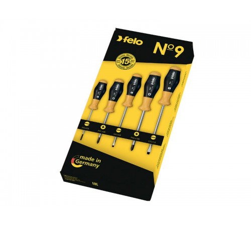 Набор отверток SL/PH/SQ, 5шт 90095348  90095348  Felo