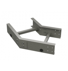 Угол горизонтальный 45° 100x900 R300, стеклопластик  GLG41090R  DKC