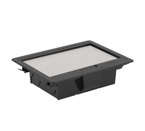 Лючок напольный 12 мод, черный RAL 9005  88012  DKC