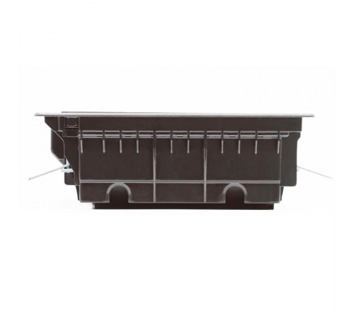 Лючок напольный 12 мод, черный RAL 9005  88012  DKC