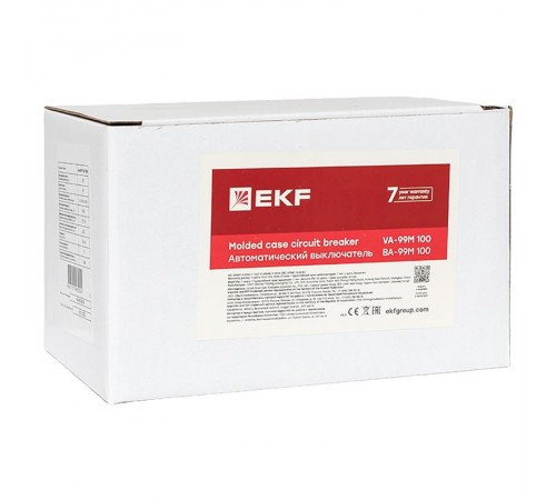 Выключатель автоматический ВА-99М 100/100А 3P 35кА EKF Basic  mccb99-100-100m  EKF