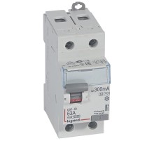 Выключатель дифференциальный (УЗО) DX3-ID 2п 63А 300мА тип AC-S  411543  Legrand