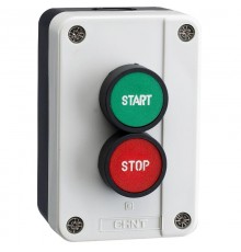 Кнопочный пост NP2-B215, 1НО+1НЗ (R)  573940  CHINT