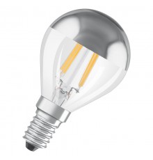 Лампа филаментная светодиодная PARATHOM P 380лм 4Вт 2700К E14 колба P 300° прозр стекло 220-240В  4058075591394  OSRAM
