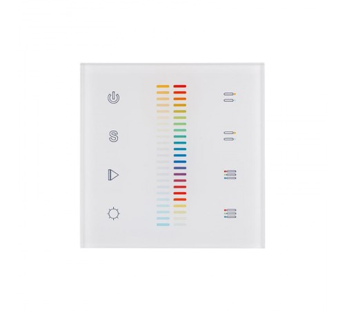 Панель Sens SR-2830C-AC-RF-IN White (220V,RGB+CCT,4зоны)  021035  Arlight