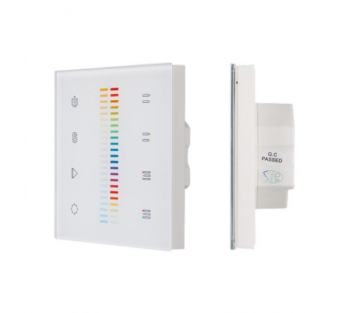 Панель Sens SR-2830C-AC-RF-IN White (220V,RGB+CCT,4зоны)  021035  Arlight