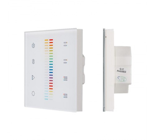 Панель Sens SR-2830C-AC-RF-IN White (220V,RGB+CCT,4зоны)  021035  Arlight