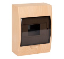 Щит распределительный навесной ЩРН-П- 6 светлое дерево IP41 EKF PROxima  pb40-n-6-light  EKF