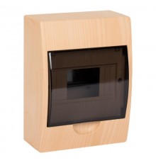 Щит распределительный навесной ЩРН-П- 6 светлое дерево IP41 EKF PROxima  pb40-n-6-light  EKF