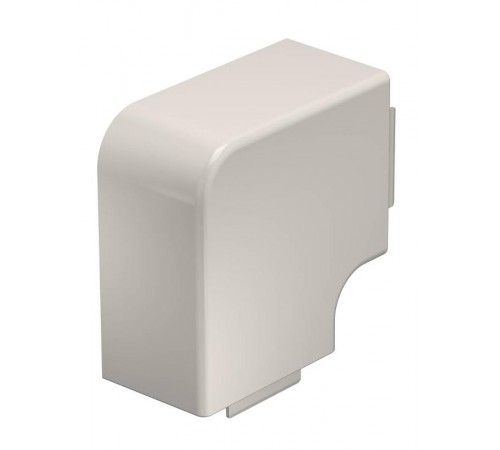 Крышка плоского угла кабельного канала WDK 60x90 мм (ПВХ,кремовый) (WDK HF60090CW)  6161510  OBO Bettermann