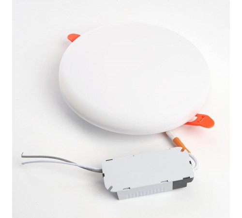 Светильник светодиодный встраиваемый AL509 с регулируемым монтажным диаметром (до 130мм) 18W 6400K белый  41213  Feron