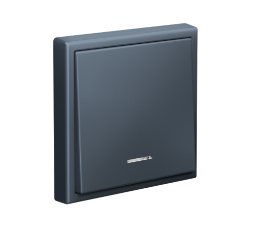 ArtGallery Грифель Выключатель 1-клавишный с подсветкой, сх.1а, 10АХ, механизм  GAL000713  SE