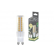 Лампа светодиодная G9-7 Вт-230 В-3000 К, SMD, 17,5x65,5 мм  SQ0340-0225  TDM
