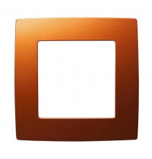 Рамка на 1 пост 12-5001-24  ,  охра  Б0019389  ЭРА