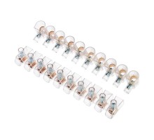 Концевой зажим винтовой изолированный КЗВИ 10 мм (10х1) (10 шт./уп.)  07-5710  REXANT