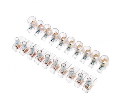 Концевой зажим винтовой изолированный КЗВИ 10 мм (10х1) (10 шт./уп.)  07-5710  REXANT