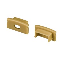 Заглушка LINE-1708 GOLD с отверстием (Arlight, Пластик)  039993  Arlight