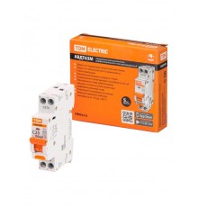 Выключатель автоматический дифференциального тока АВДТ 63М 2P(1P+N) C25 100мА 4,5кА тип АС  SQ0202-0067  TDM