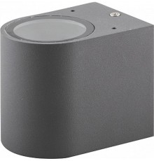 Светильник архитектурный настенный DH014 230V без лампы GU10, 81*92*92 серый  11867  FERON