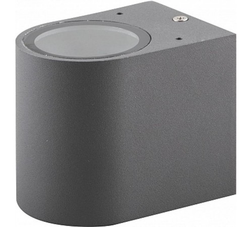 Светильник архитектурный настенный DH014 230V без лампы GU10, 81*92*92 серый  11867  FERON