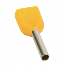 Наконечник штыревой втулочный под два провода OptiKit T-Shv2-PVC- 1,0-10(100шт)  278046  КЭАЗ