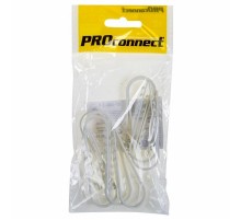 Дюбель-хомут 19-25 белый (10 шт.) PROCONNECT  07-4503-2-9  PROconnect