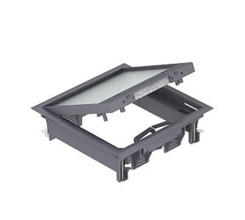 Лючок GES4-2U (универсальный) 6xModul45 (полиамид,серый) (GES4-2U10T 7011)  7405145  OBO Bettermann