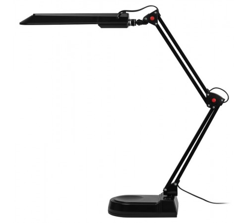 Светильник настольный на основании/струбцина NL-202 11Вт ЛЛ G23 черный с лампой  C0041459  ЭРА