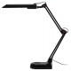 Светильник настольный на основании/струбцина NL-202 11Вт ЛЛ G23 черный с лампой  C0041459  ЭРА