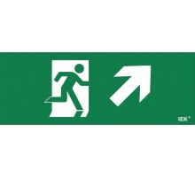 Пиктограмма (наклейка) "Фигура/стр. вверх вправо" ДПА IP20/54  LPC10-1-24-09-FVVNAPR  IEK