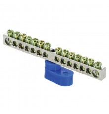 Шина "N" 63.14 (1-н изолятор стойка) никель EKF PROxima  sn1-63-14-1  EKF